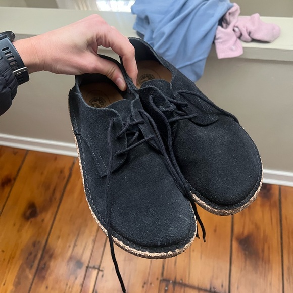 Worn once Birkenstock Suede Gary shoes - Size 39 - Picture 2 of 5